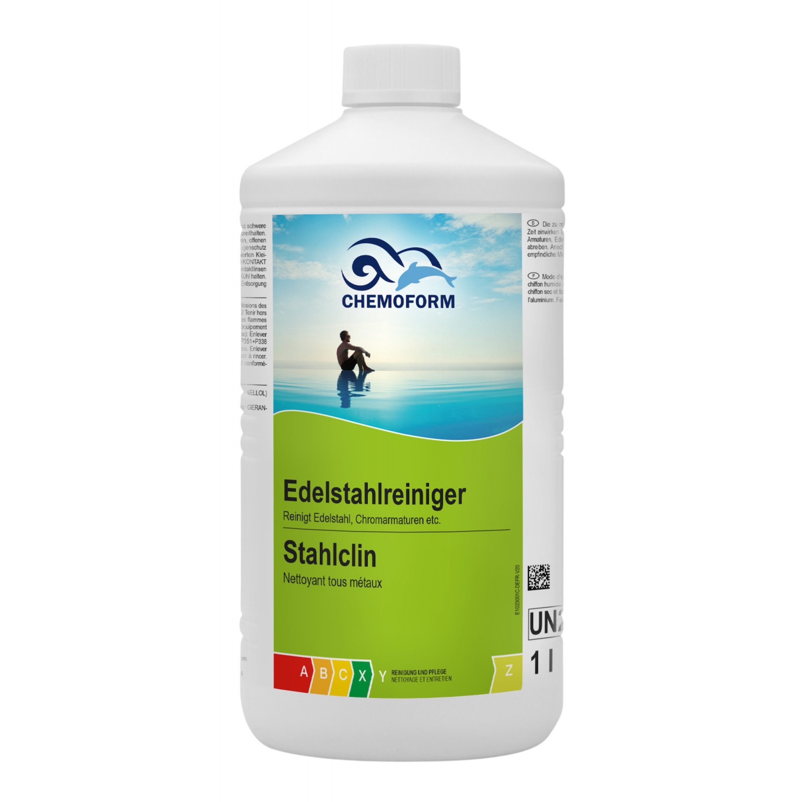 Chemoform Poolpflege Chemoform Edelstahlreiniger 1 l Stahlicin gegen Flugrost und
