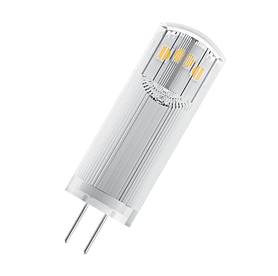 Osram LED-Leuchtmittel Osram LED Stiftsockellampe Pin G4 1,8W warmweiß, Nicht dimmbar