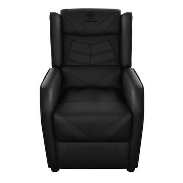 DELTACO Gaming-Stuhl Gaming Relax-Sessel Spielesessel (Kunstleder, mit Fußschemel, 140 kg) (kein Set), inkl. 5 Jahre Herstellergarantie