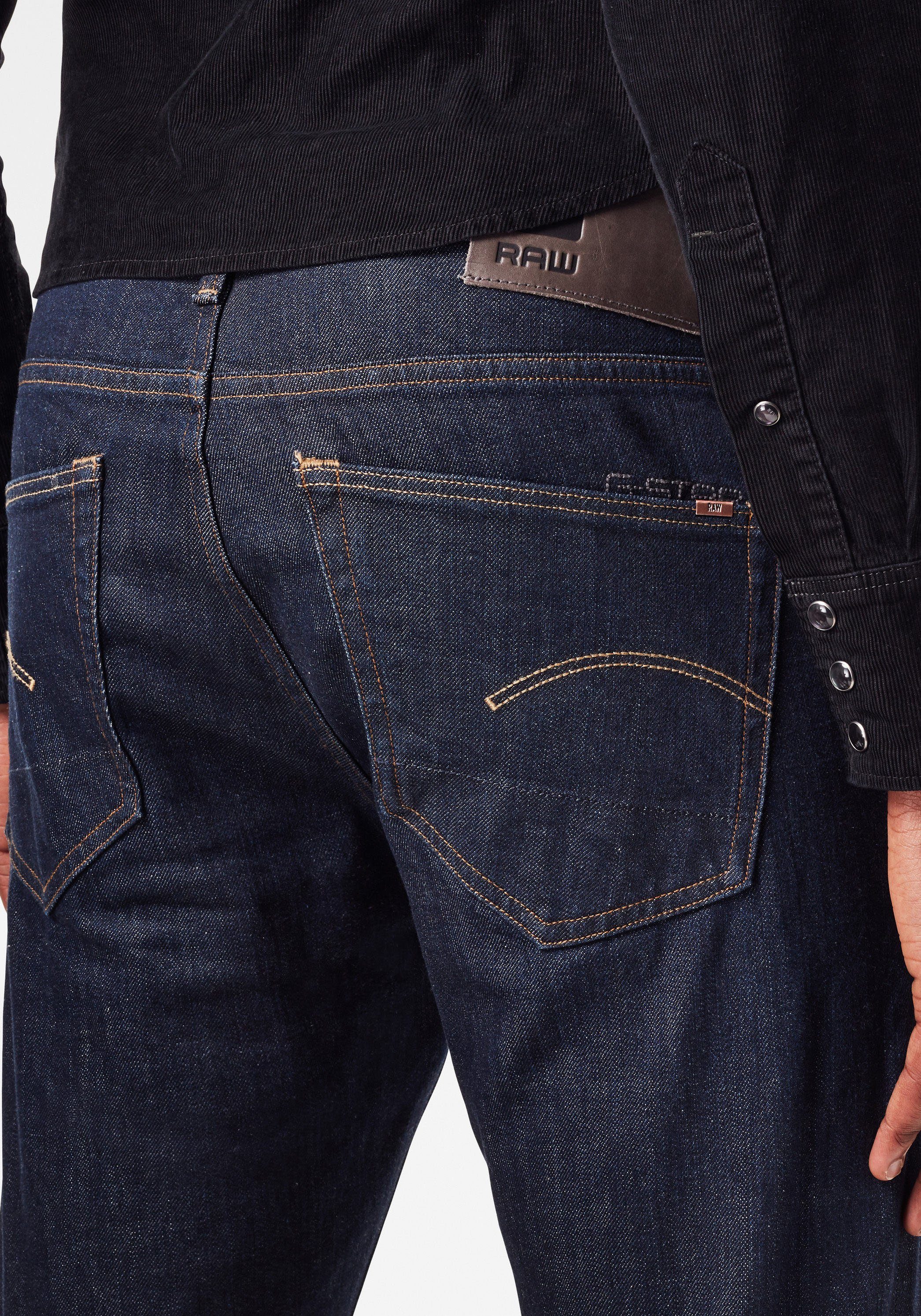 3301 RAW G-Star denim Slim-fit-Jeans Slim Kir stretch