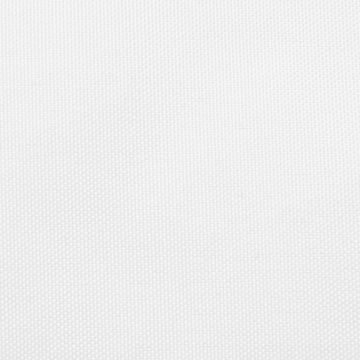 furnicato Sonnenschirm Sonnensegel Oxford-Gewebe Rechteckig 2,5x5 m Weiß