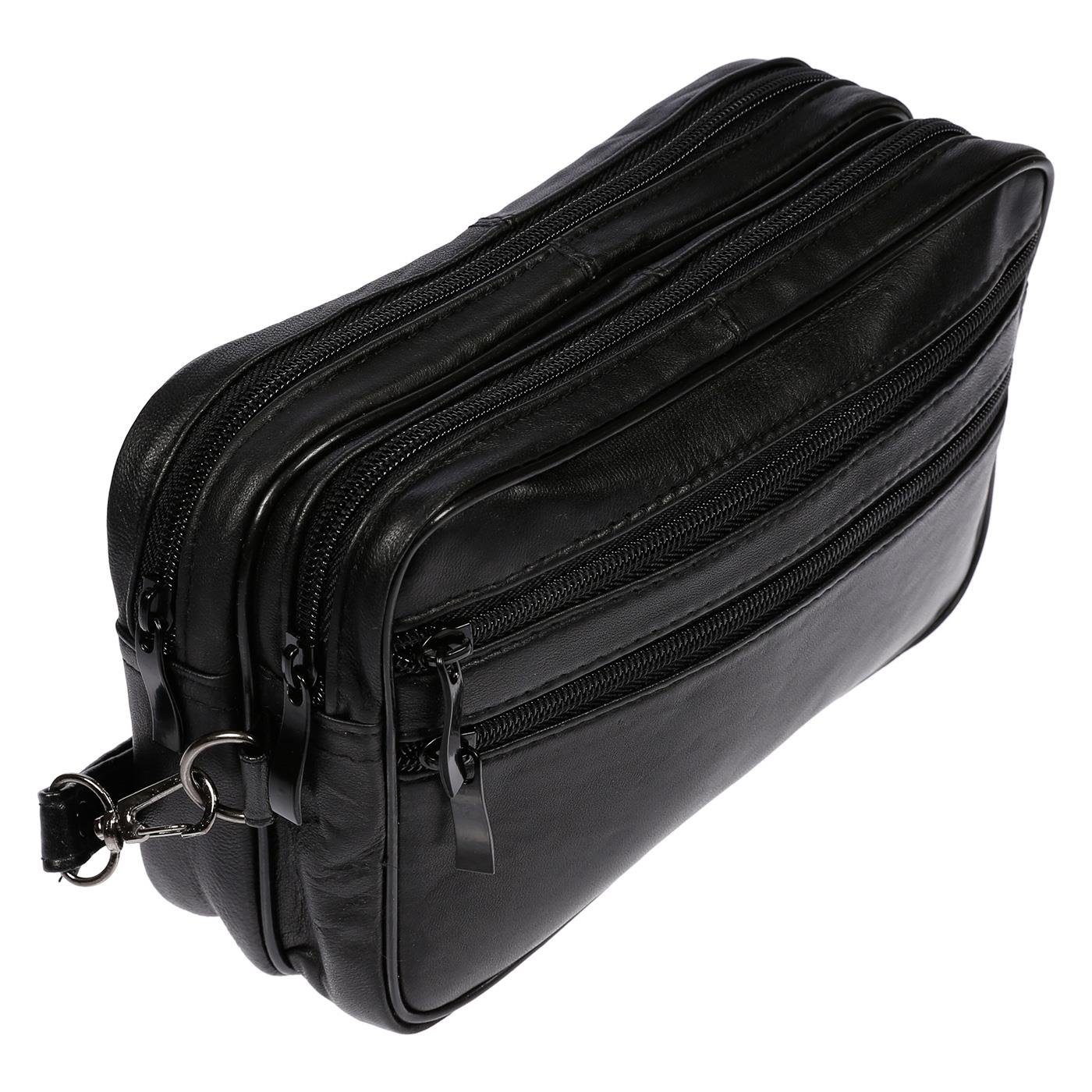 Christian Wippermann Handgelenktasche XL Christian Wippermann Leder Doppelk günstig online kaufen