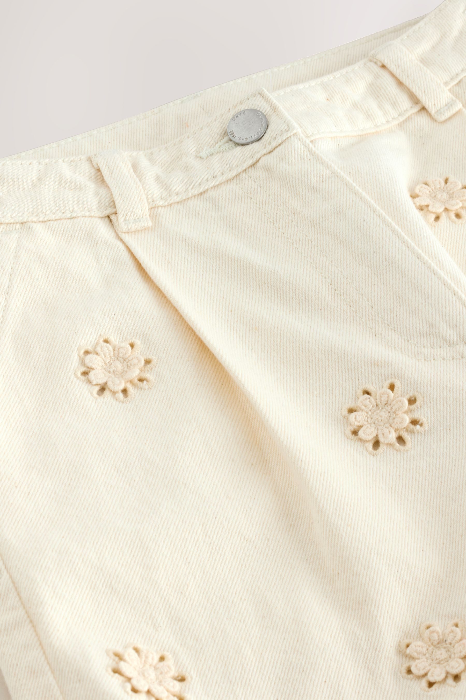 Next Jeansshorts Schlupf-Denimshorts (1-tlg)