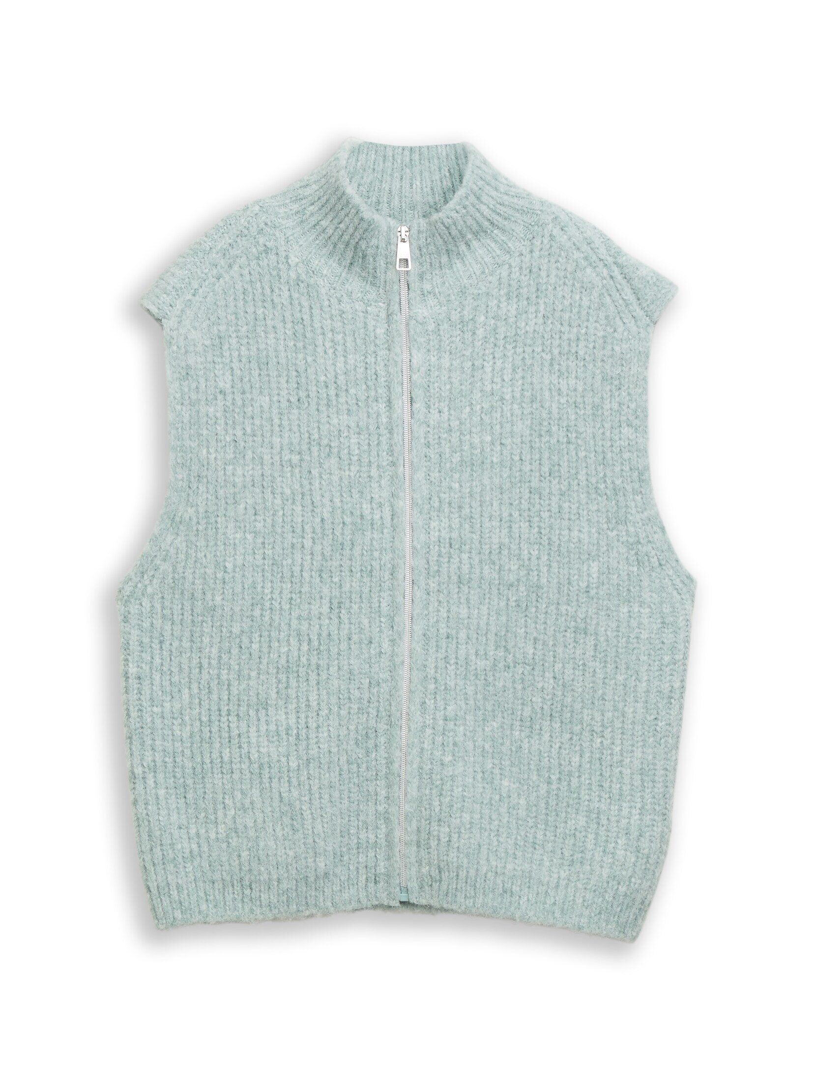 TOM TAILOR Denim Cardigan Pullover & Strickjacken Pullunder mit Stehkragen günstig online kaufen