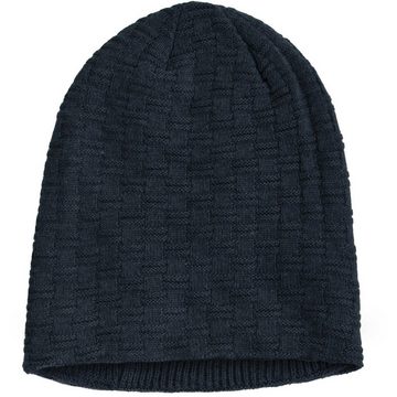 compagno Strickmütze (1-St) Warm gefütterte Wintermütze Strickmütze Beanie Damen und Herren