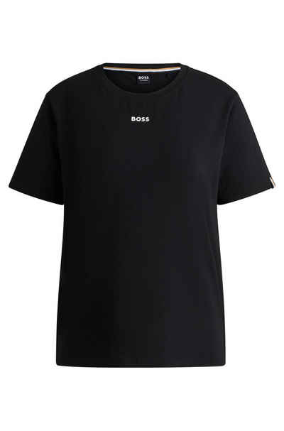 BOSS T-Shirt CI_T-Shirt mit BOSS Logo-Schriftzug & Label