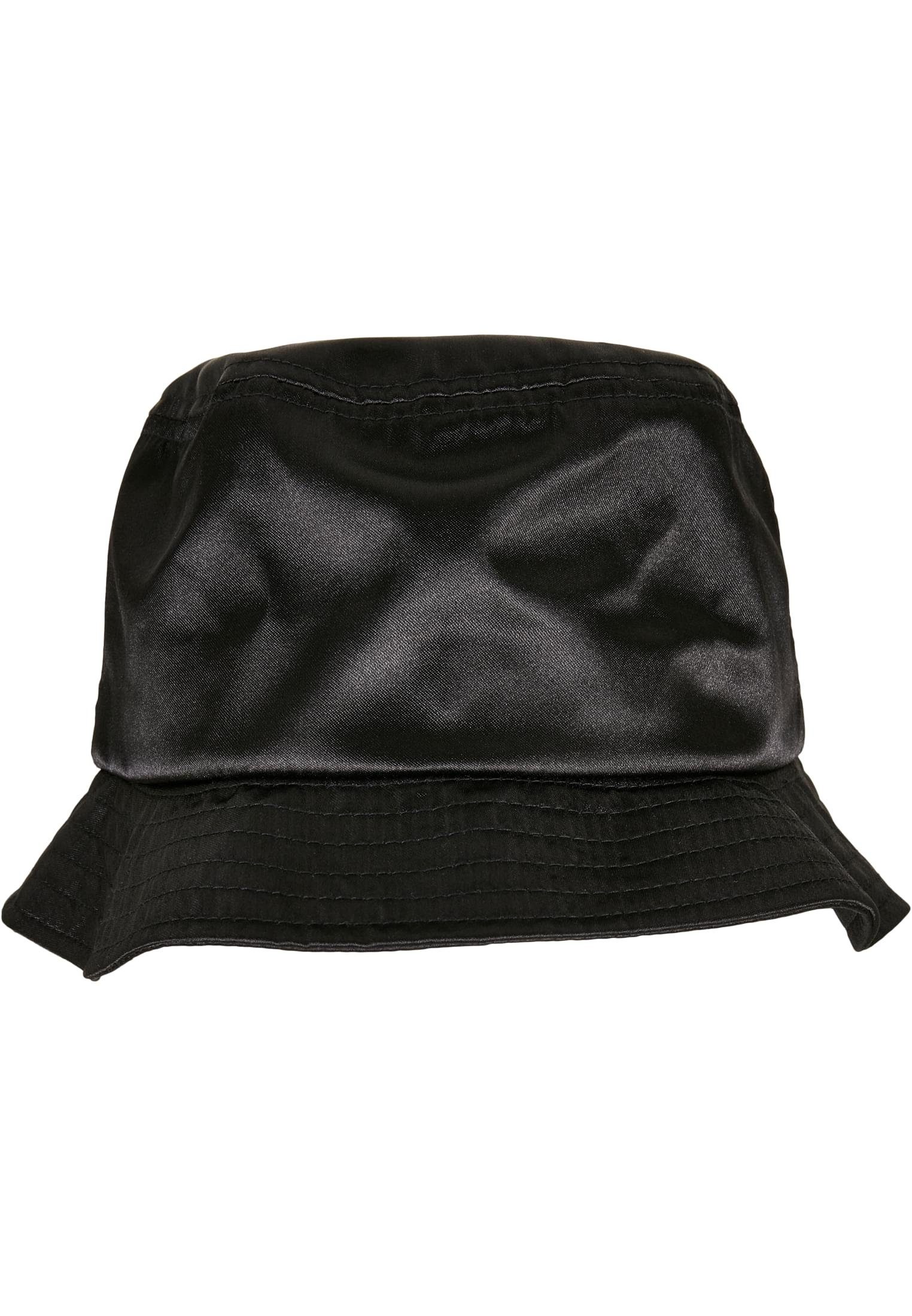 URBAN CLASSICS Trucker Cap black Unisex Satin Bucket Hat