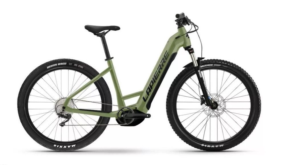 Lapierre E-Bike Mountainbike LAPIERRE Overvolt HT 8.7 Low Green - Gr. L, BOSCH 750 Wh & 85Nm CX, Mittelmotor, 750 Wh