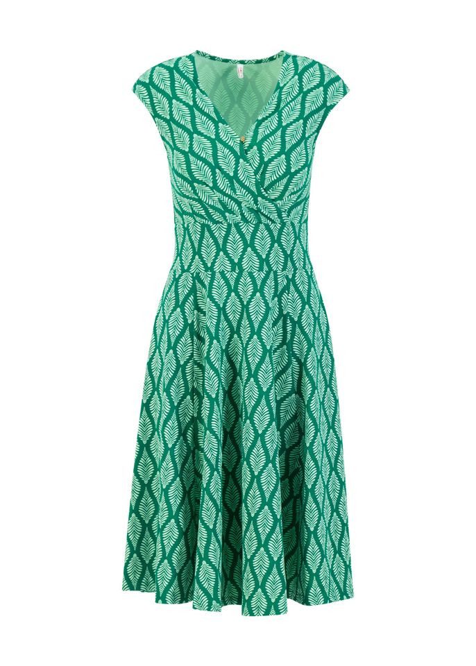 Blutsgeschwister Midikleid - Midikleid mit Wickeloptik günstig online kaufen