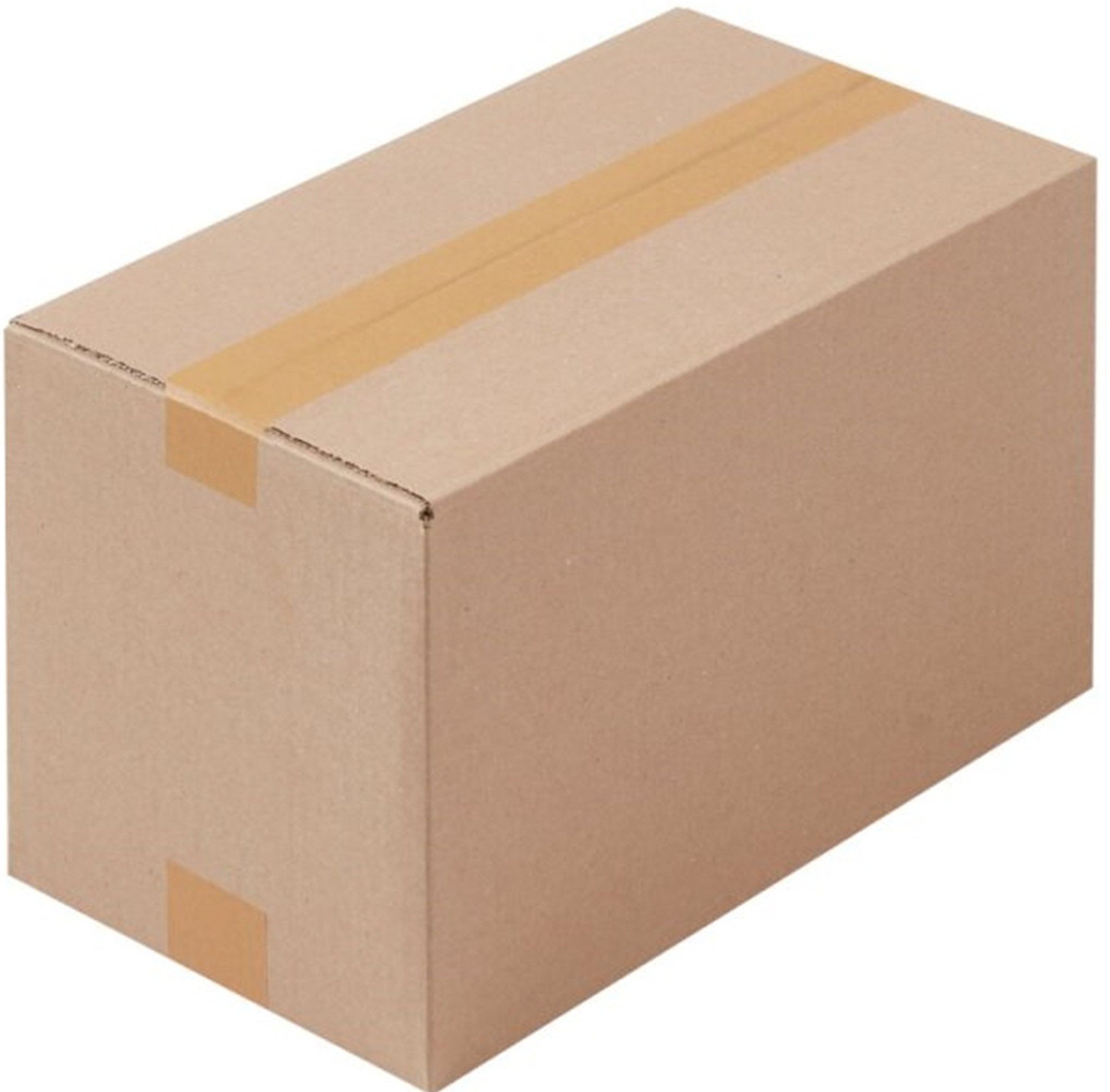 BB-Verpackungen Versandkarton Faltkartons (385 x 185 x 170 mm), 2-wellig, 385 mm x 185 mm x 170 mm, 360 Stück
