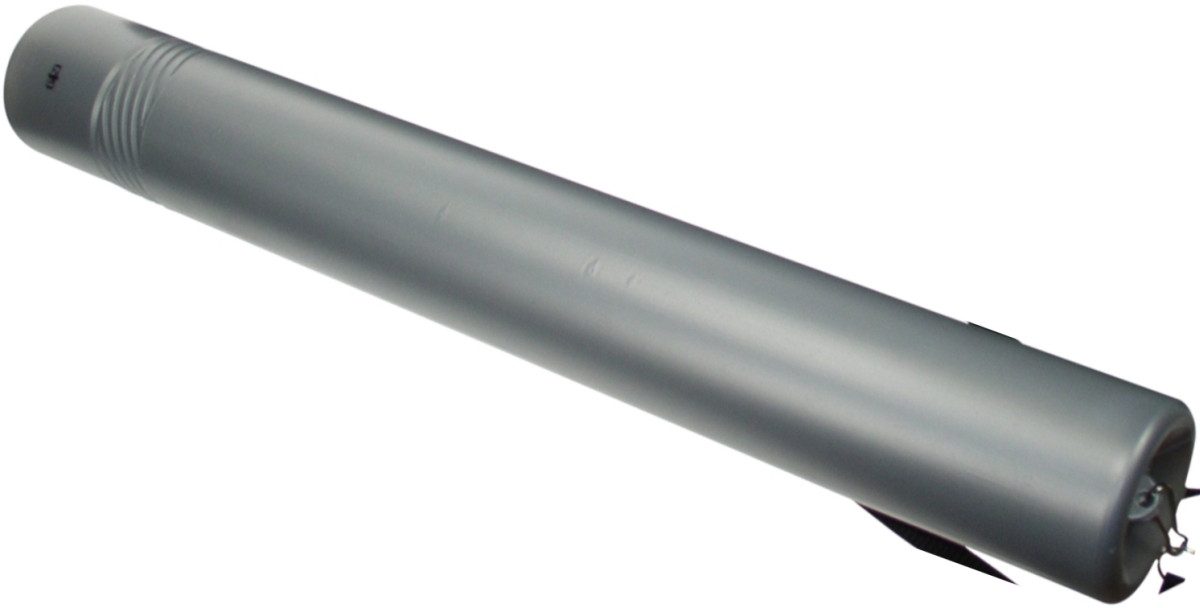 FOLDERSYS Versandkarton Drehpack Versandrolle A2 510x70mm silber