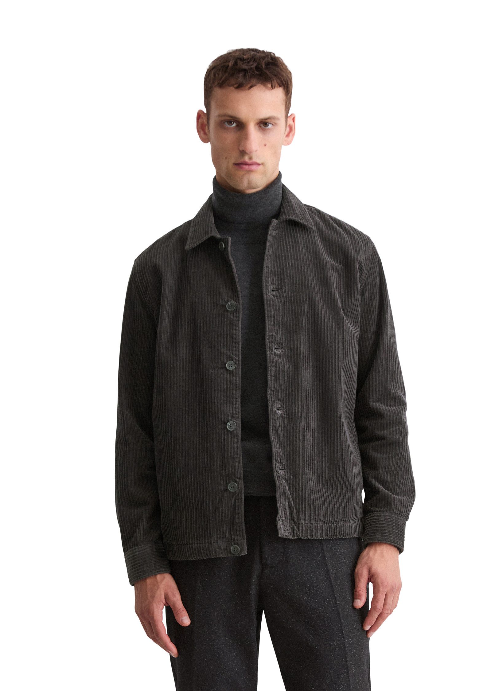 Marc O'Polo Kurzjacke mit breiter Rippstruktur günstig online kaufen