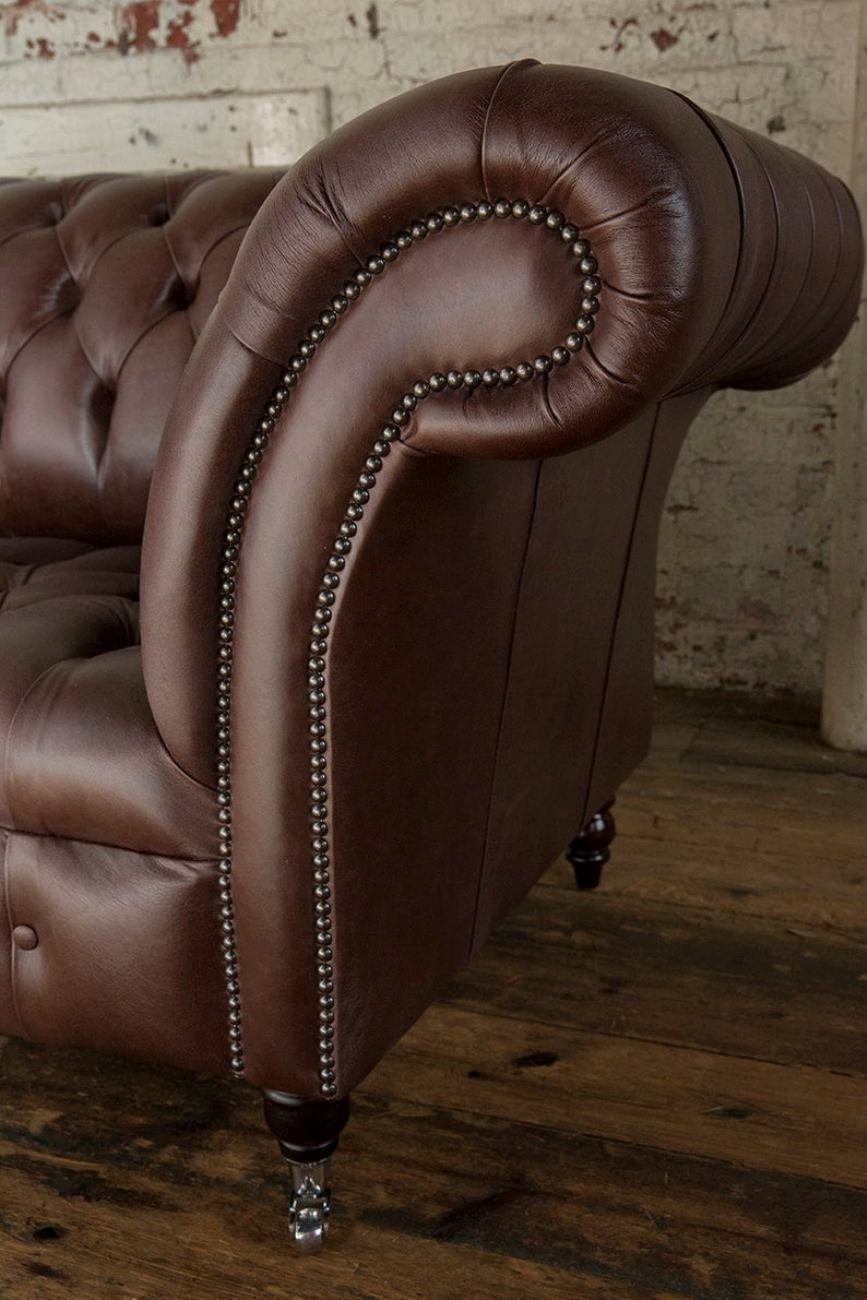 Made Leder Sofas3 Sofa Polster JVmoebel Klassische Luxus Sitzer Neu, Europe in Couch 3-Sitzer Design