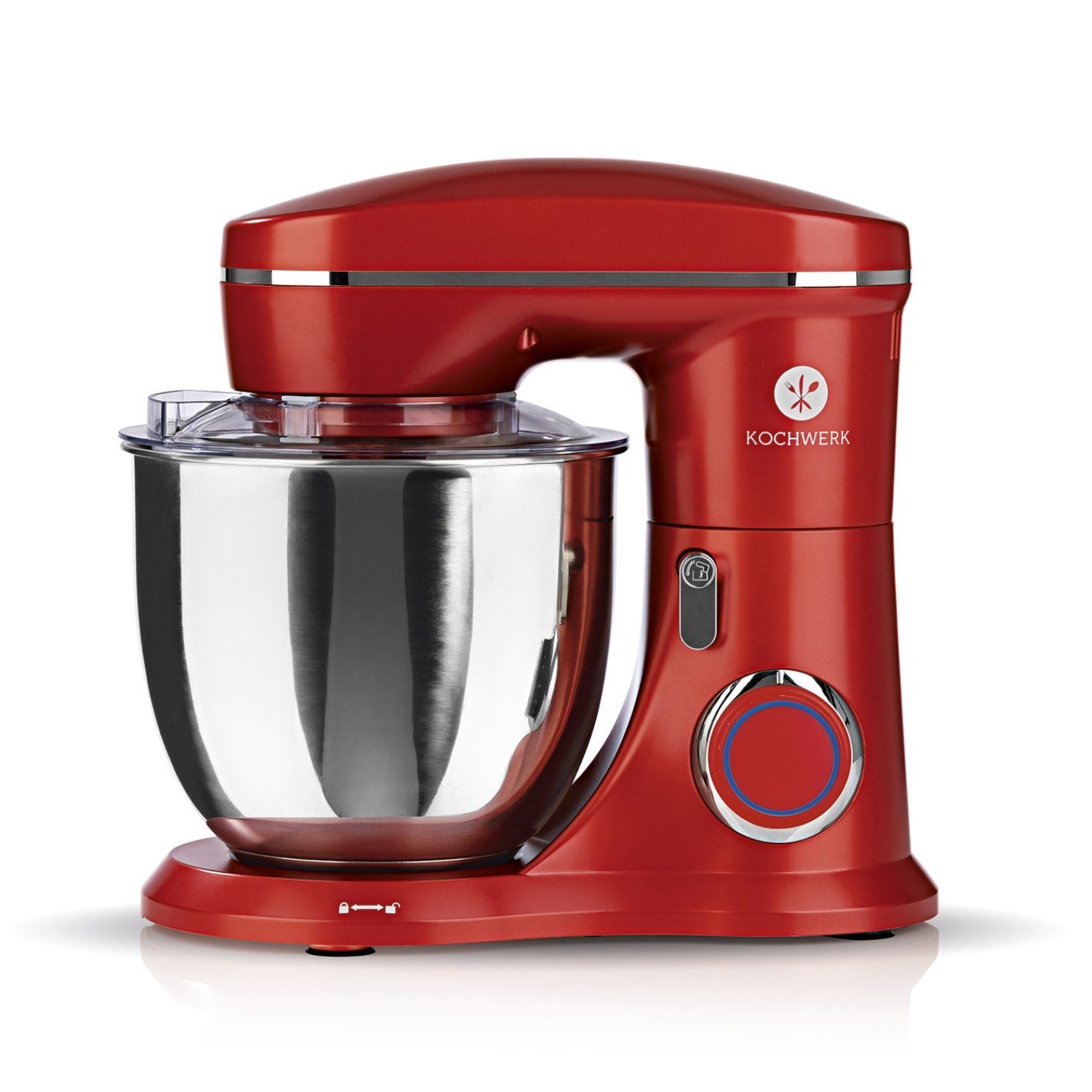 KOCHWERK Küchenmaschine Teigmixer - Rührgerät - 5,5 Liter - rot online  kaufen | OTTO