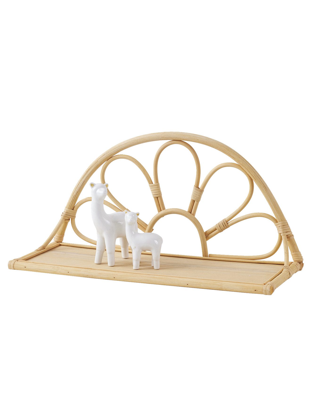 vertbaudet Wandregal Kinderzimmer Wandregal aus Rattan günstig online kaufen