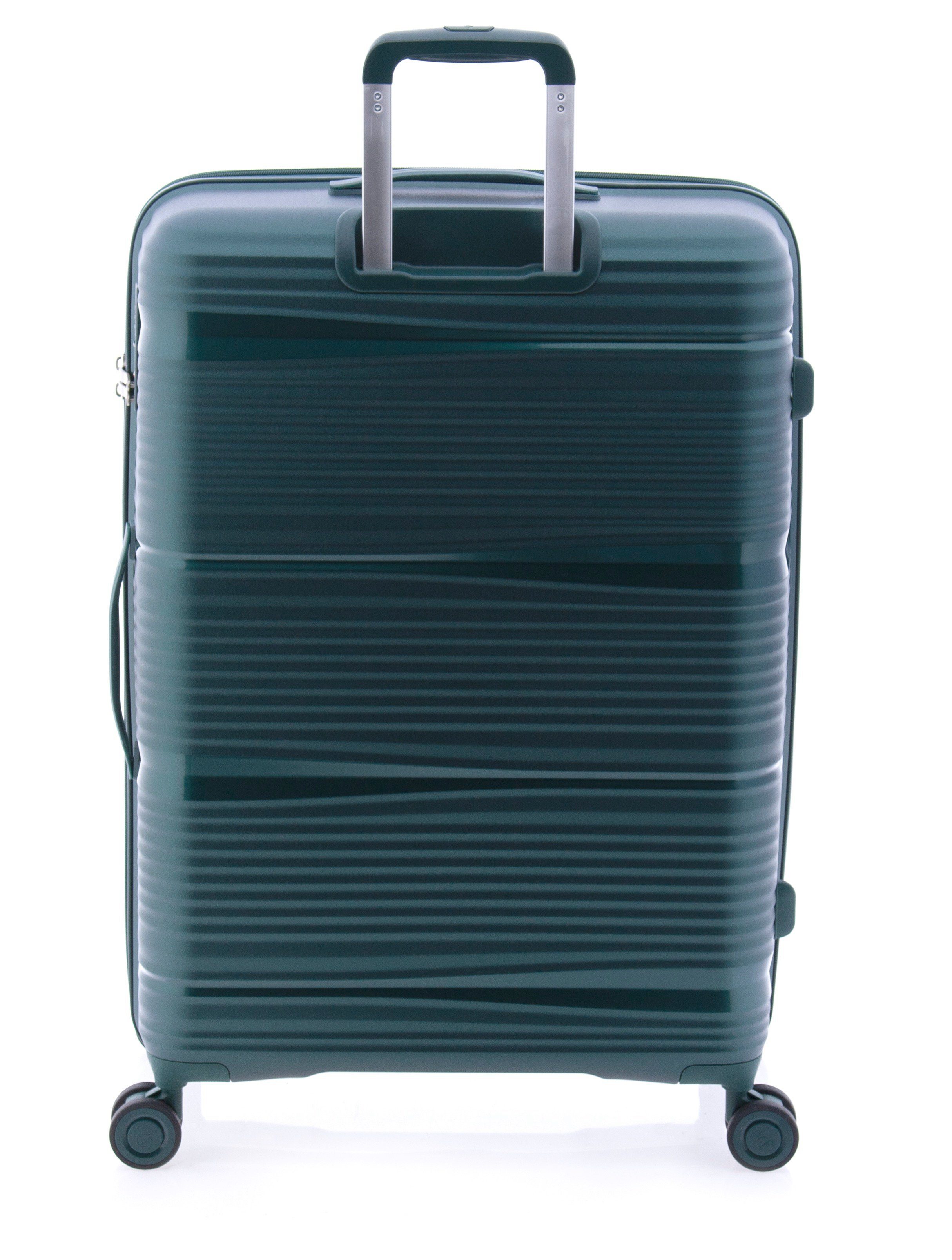 GLADIATOR Hartschalen-Trolley Koffer XL - 76 cm, 4 Rollen, TSA, Dehnfalte, div. Farben