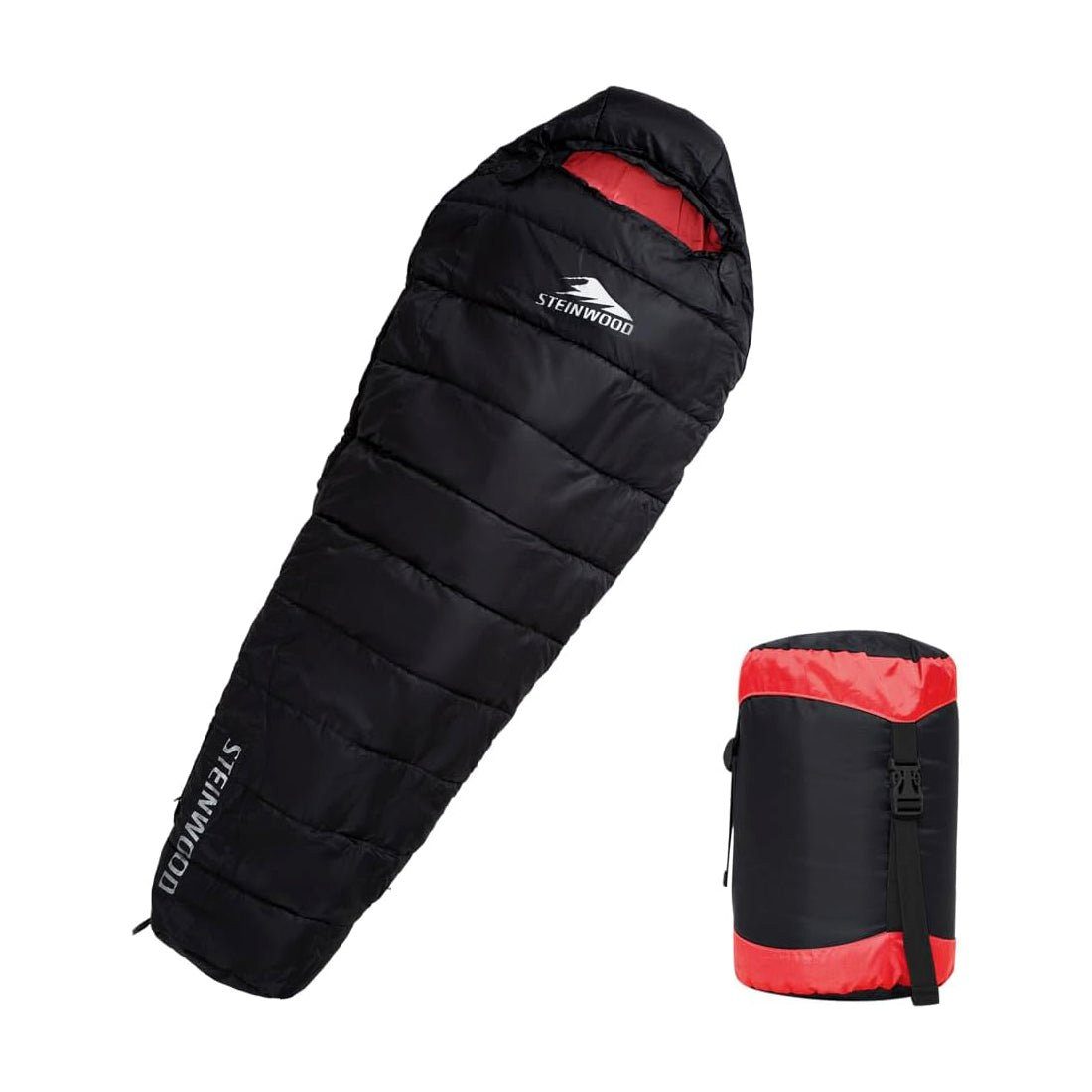 Steinwood Mumienschlafsack koppelbar extra breit 3-4 günstig online kaufen