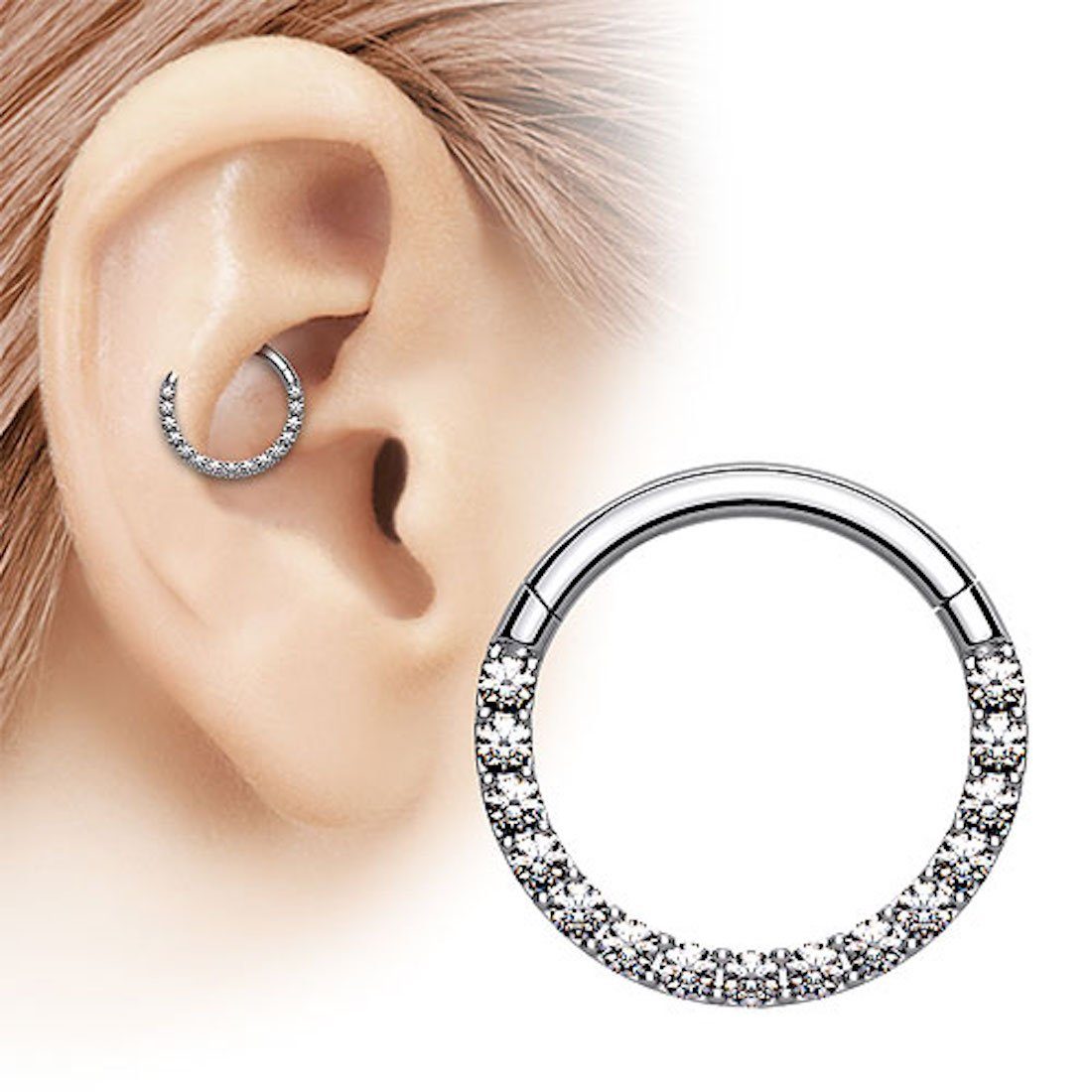 Taffstyle Nasenpiercing Piercing Nase Ohr Segment günstig online kaufen