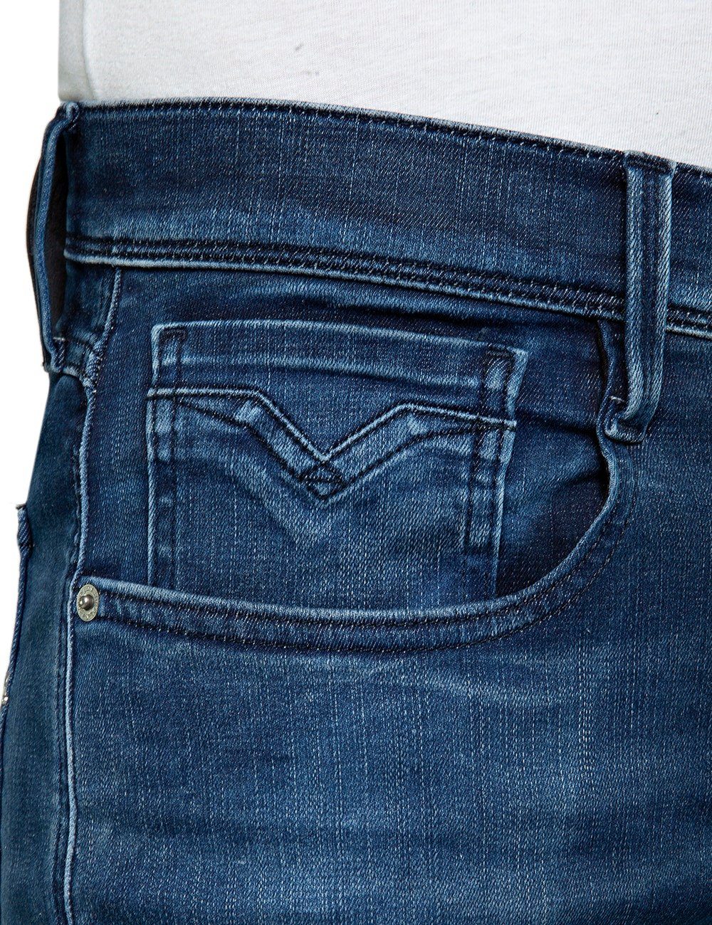 Replay Slim-fit-Jeans ANBASS mit Stretch – Bild 4 von 5