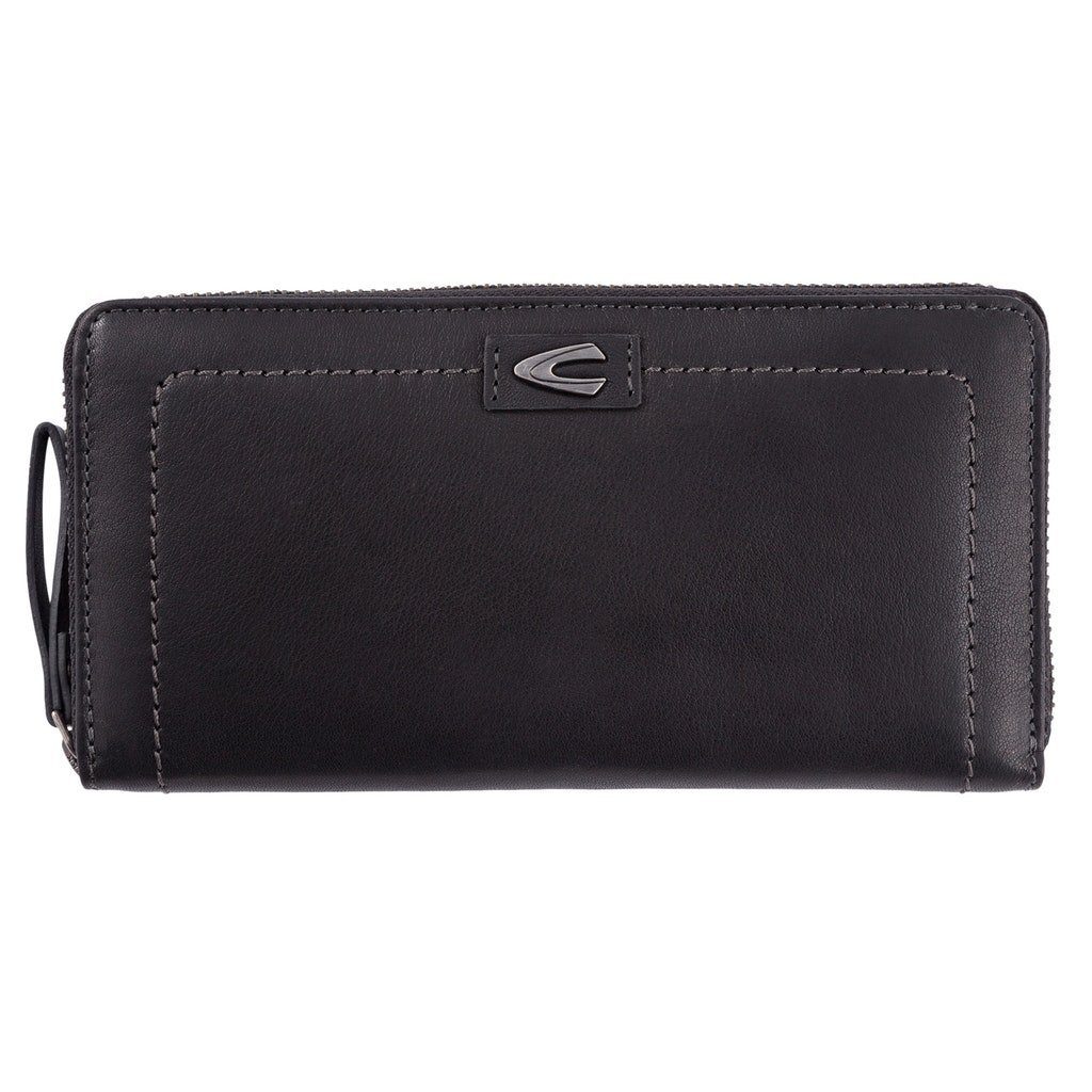 camel active Geldbörse camel active Leder Tarma Reißverschluss-Langbörse, schwarz Black