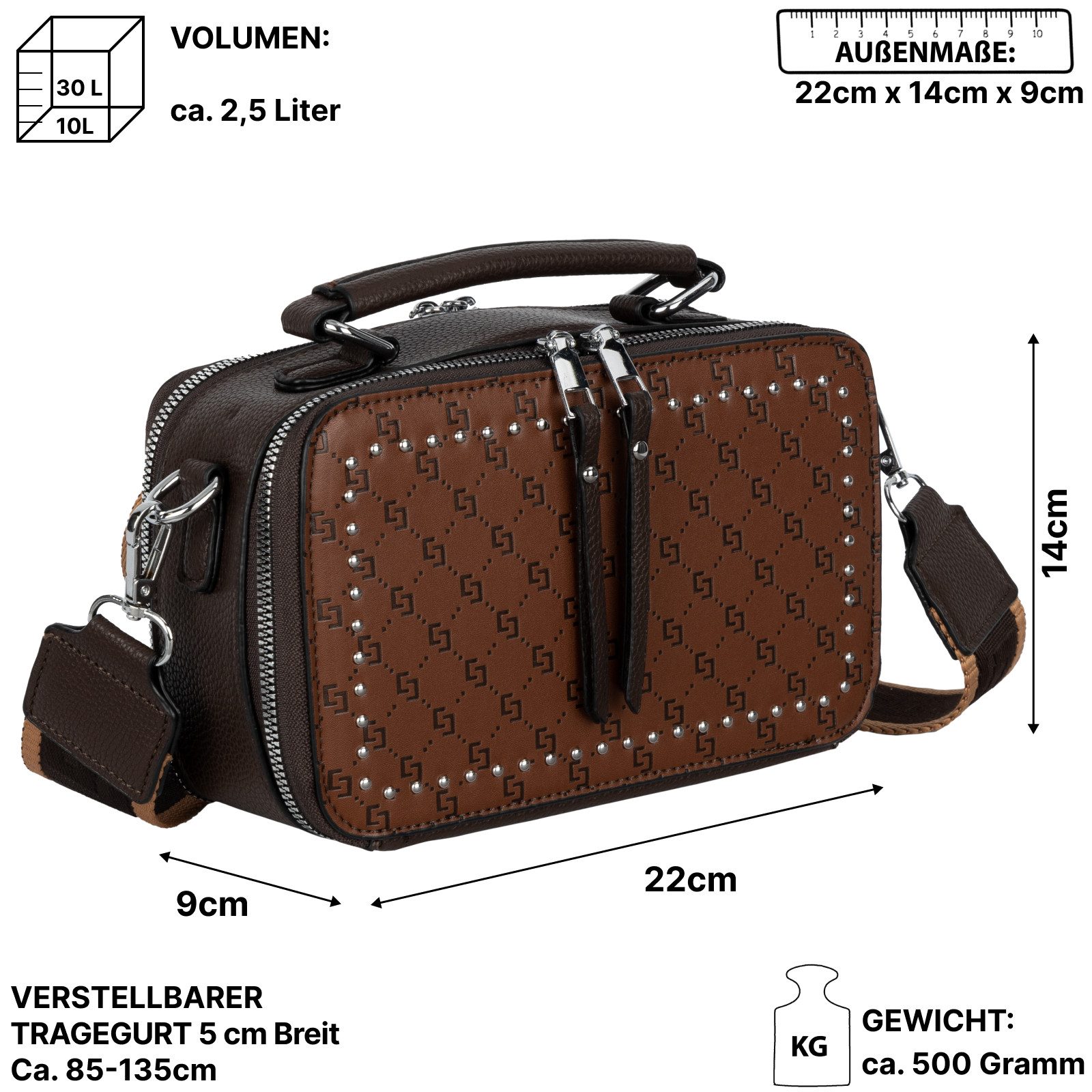 EAAKIE Umhängetasche Damen Tasche Schultertasche Umhängetasche günstig online kaufen