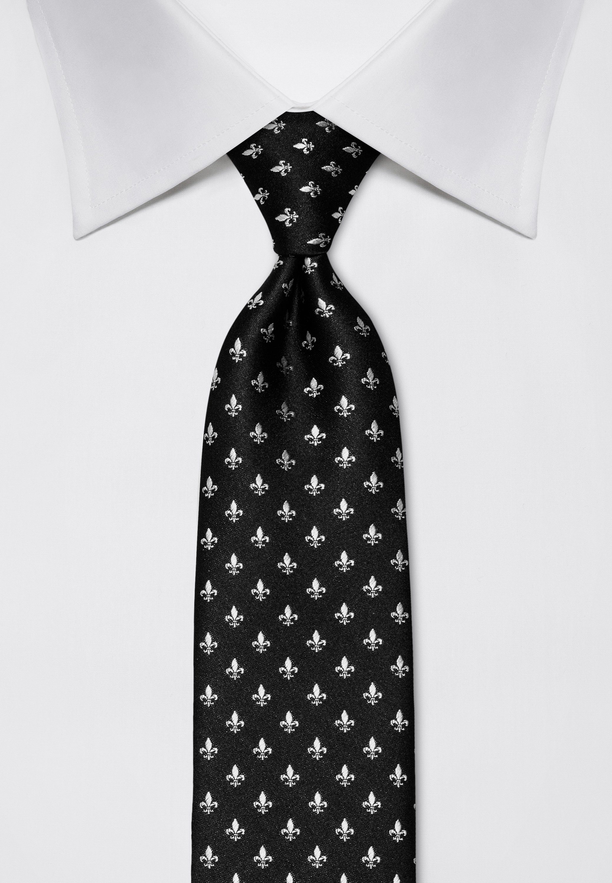 Vincenzo Boretti Krawatte Fleur de Lis günstig online kaufen