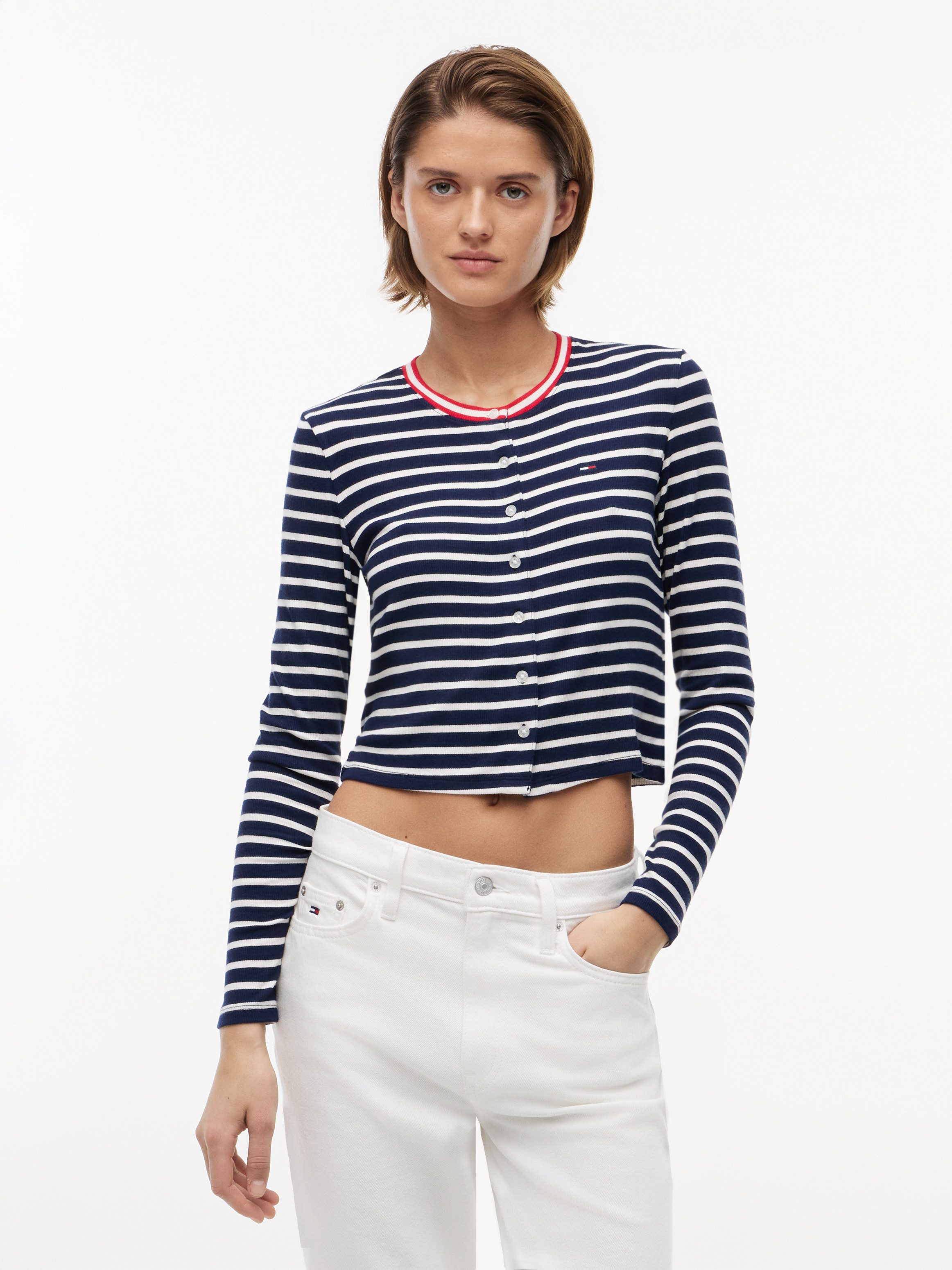 Shirtjacke TJW SLIM JERSEY LS CARDIGAN