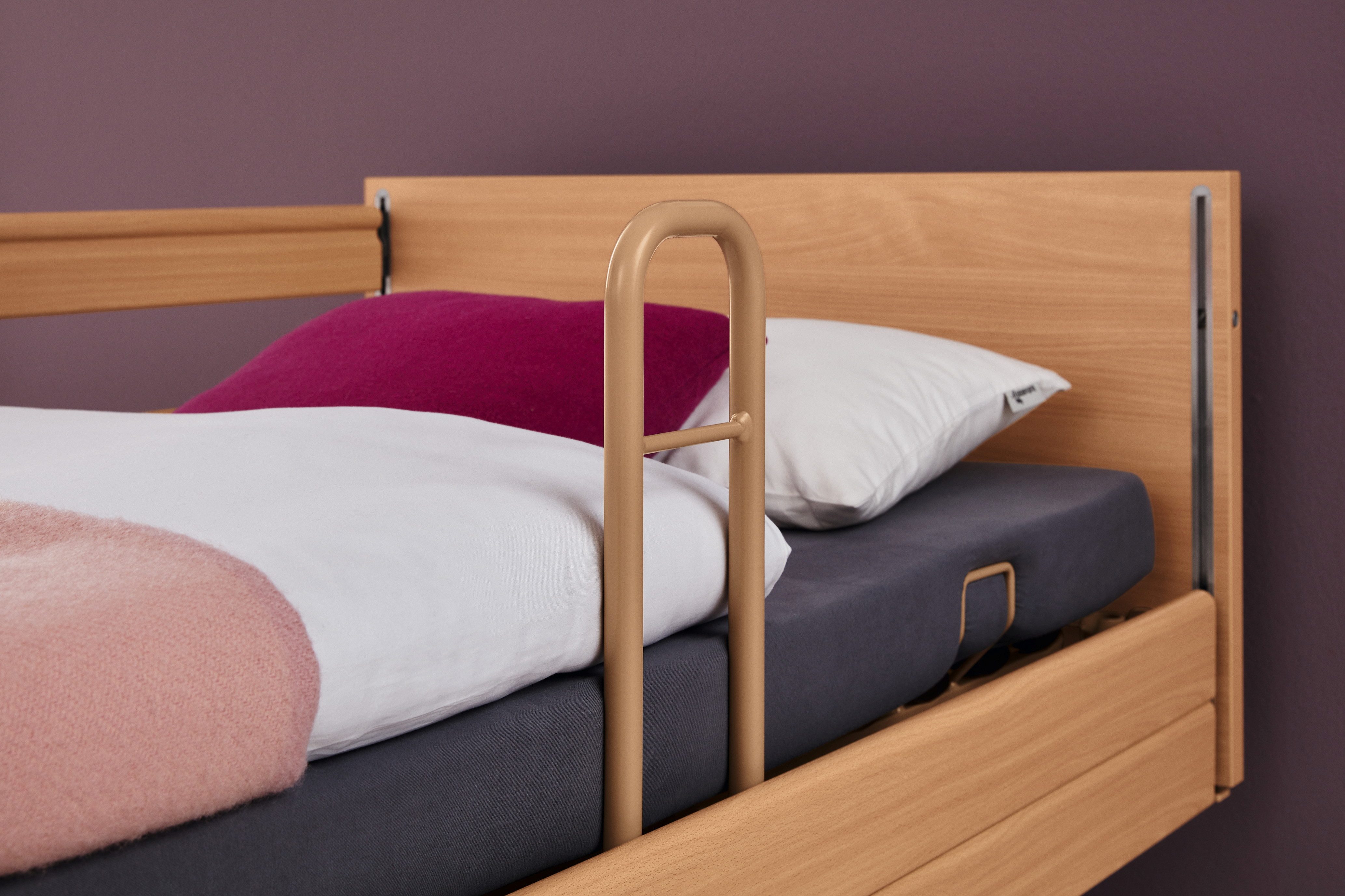 Burmeier Bett - Aufstehhilfe für Pflegebetten, Sicherheit im Bett, Robuste Konstruktion