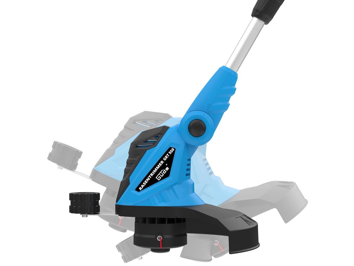 Güde Rasentrimmer-Deflektor GRT 550), 550 W, 180 drehbahrer Trimmerkopf, Fadenspule Schnittbreite 300 mm