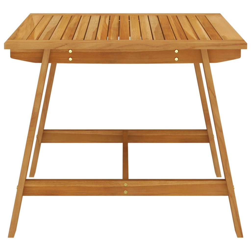 vidaXL Gartentisch Garten-Esstisch 88x88x74 cm Massivholz (1-St)