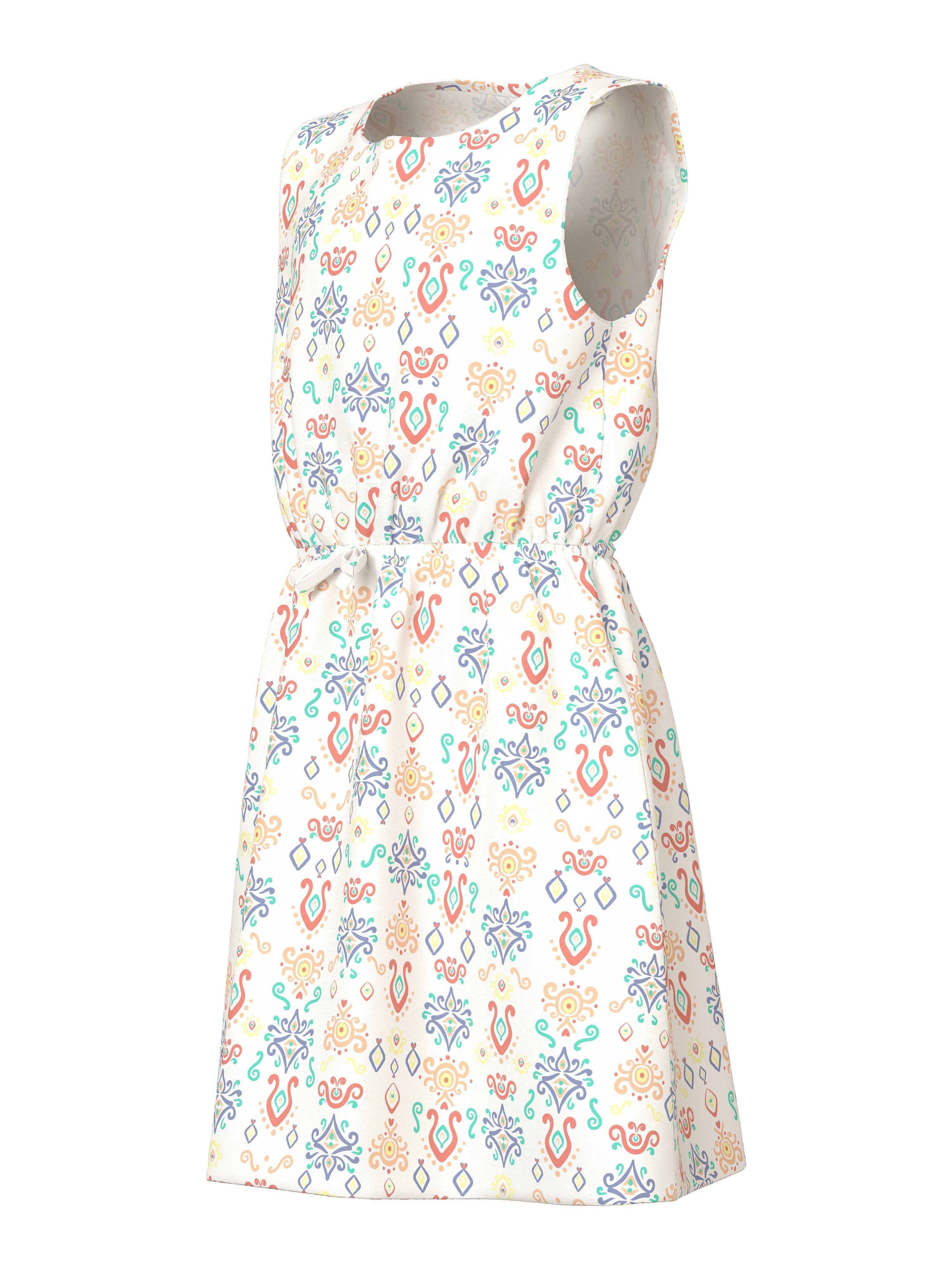 Name It Minikleid NKFVINAYA SPENCER Materialmix, regular fit