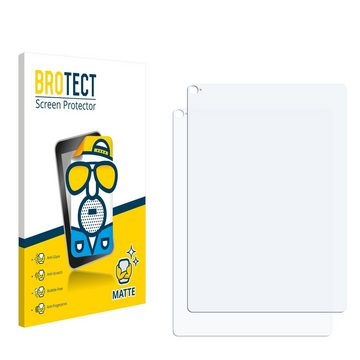 BROTECT Schutzfolie für Apple iPad Air 2 2014 (Rückseite), Displayschutzfolie, 2 Stück, Folie matt entspiegelt