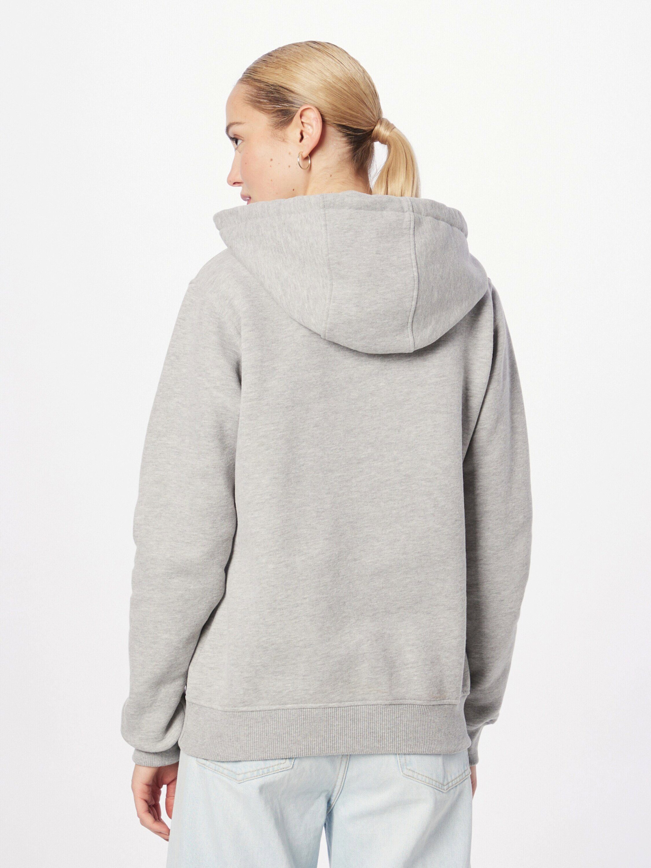 Derbe Sweatshirt (1-tlg) Details Anker melange Plain/ohne grey