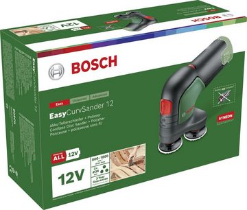 BOSCH Deltaschleifer Bosch Schleifer EasyCurv Sander 12 V