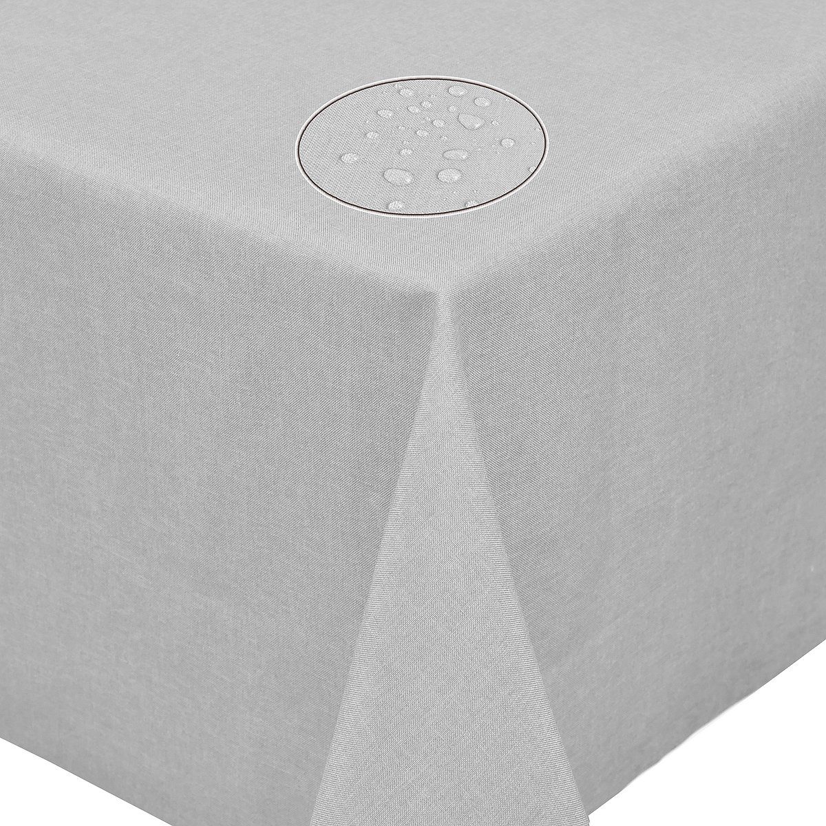 Fiora Tischdecke Lotuseffekt Tischtuch bügelfreie Tischdecke günstig online kaufen
