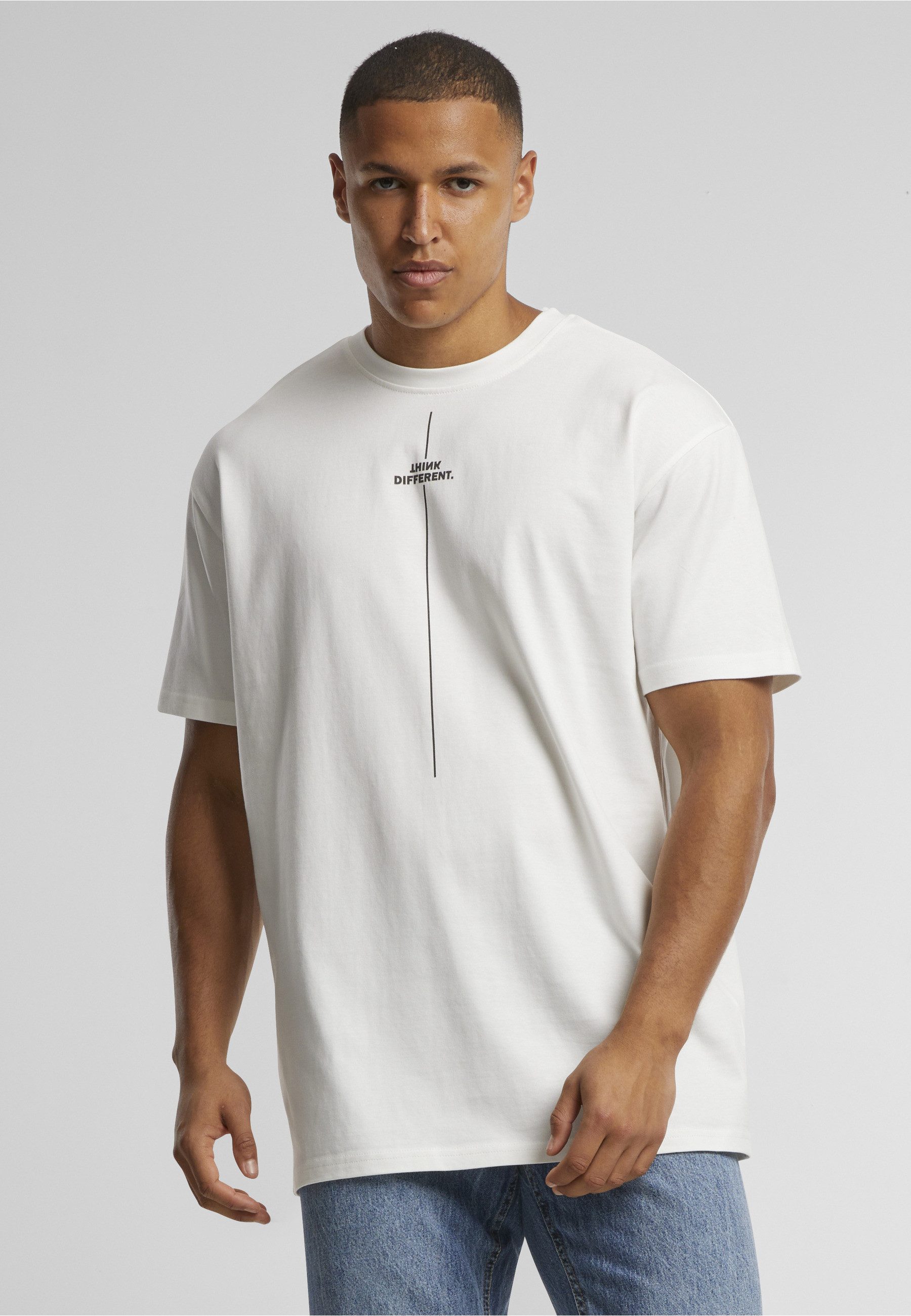 Merchcode T-Shirt Merchcode Herren Think Different Heavy Oversized Tee (1-tlg)