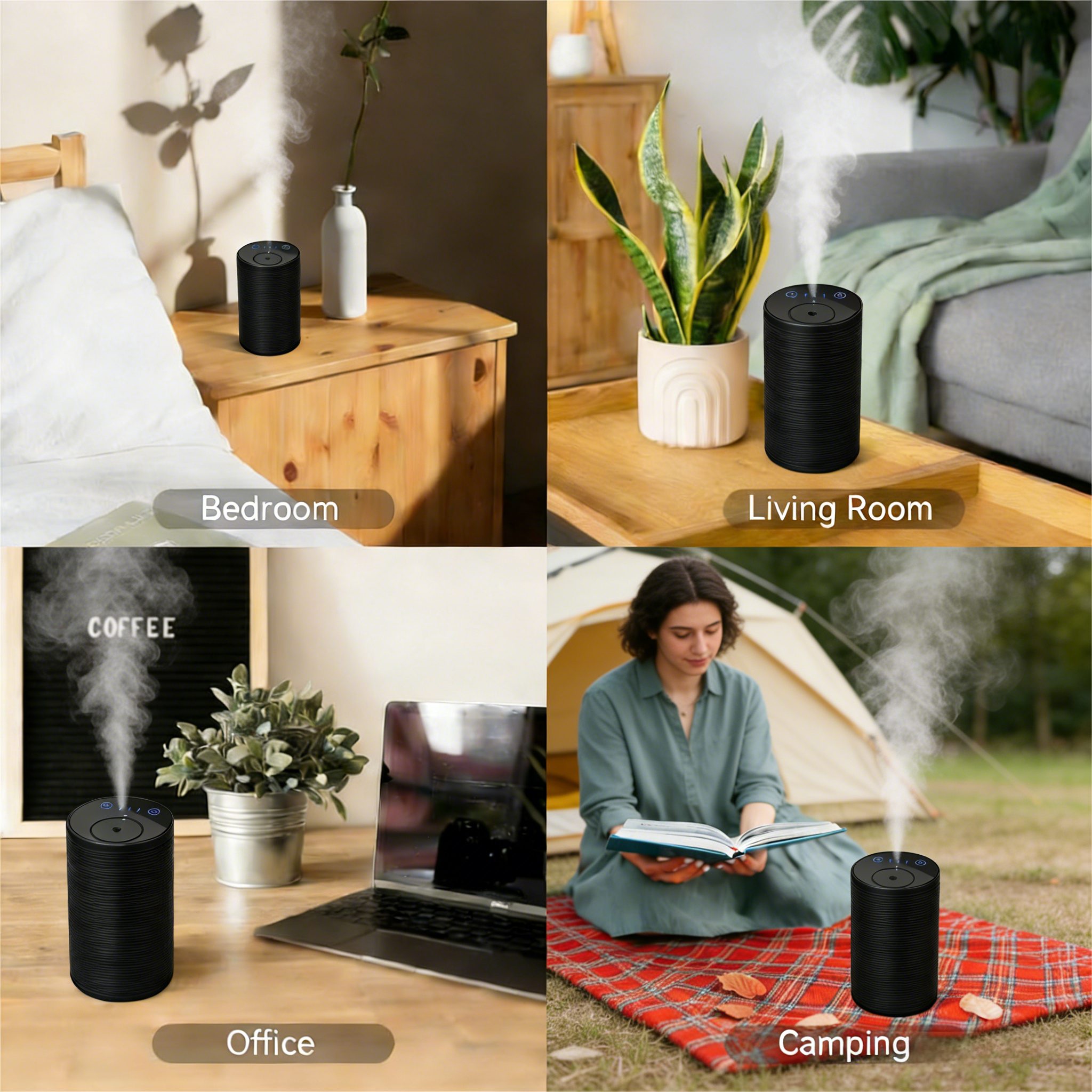 Toomoke Luftbefeuchter Wasserloser Diffuser für ätherische Öle,Aroma Diffus günstig online kaufen