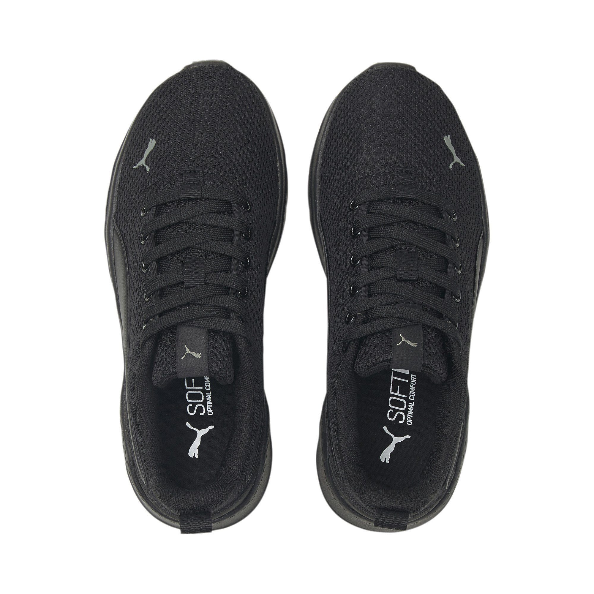 PUMA Anzarun Jugendliche Black Sneakers Lite Ultra Gray Laufschuh