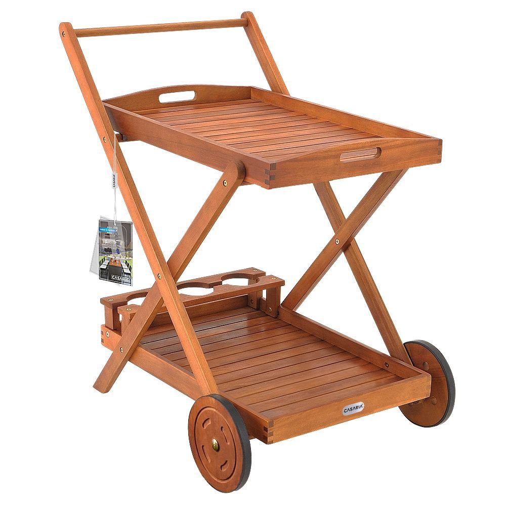 Casaria Beistellwagen Akazie, (1 St), mit günstig online kaufen