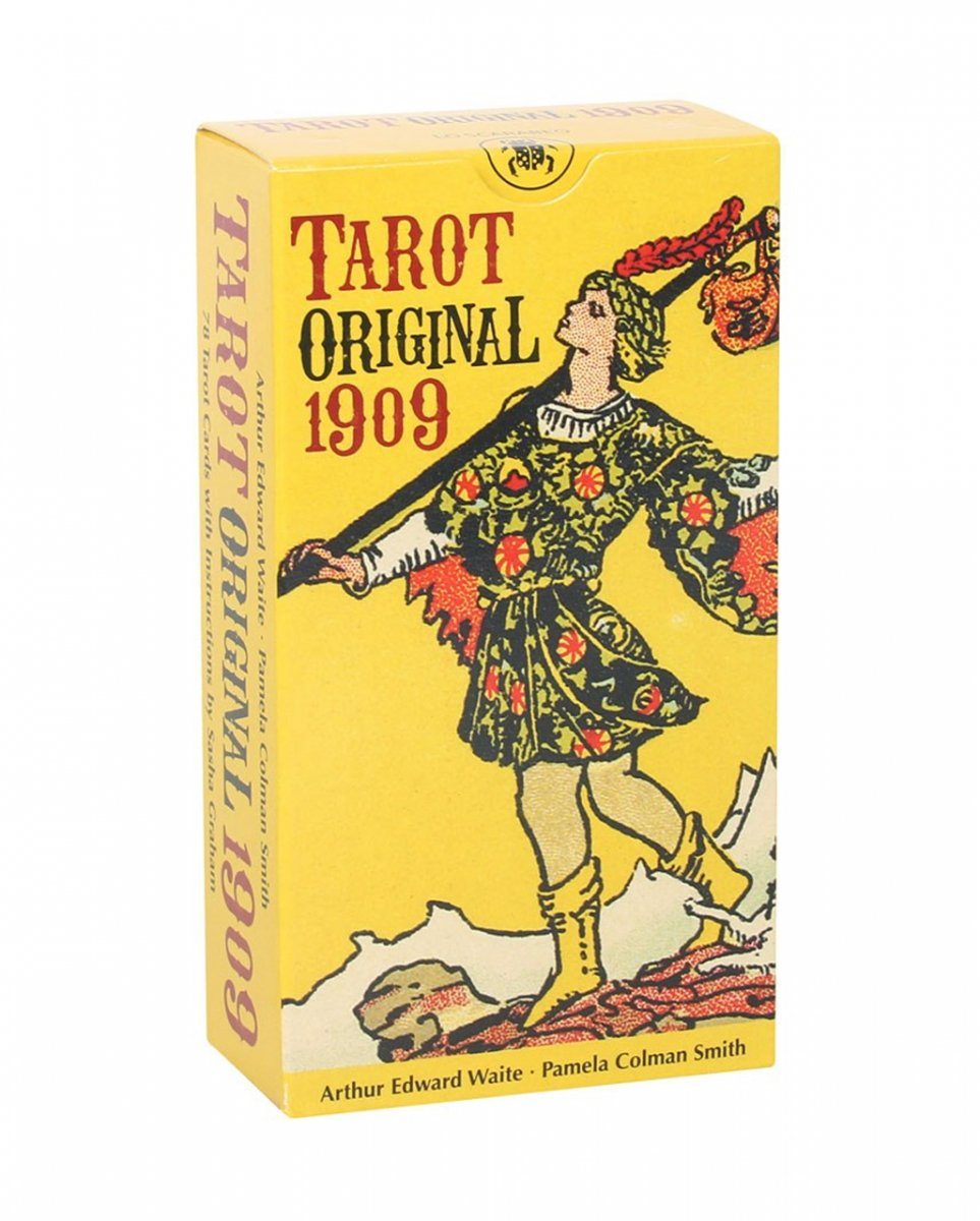Horror-Shop Dekofigur Original 1909 Tarot Deck mit 78 Karten günstig online kaufen