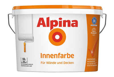 Alpina Wand- und Deckenfarbe Innenfarbe 10 Liter