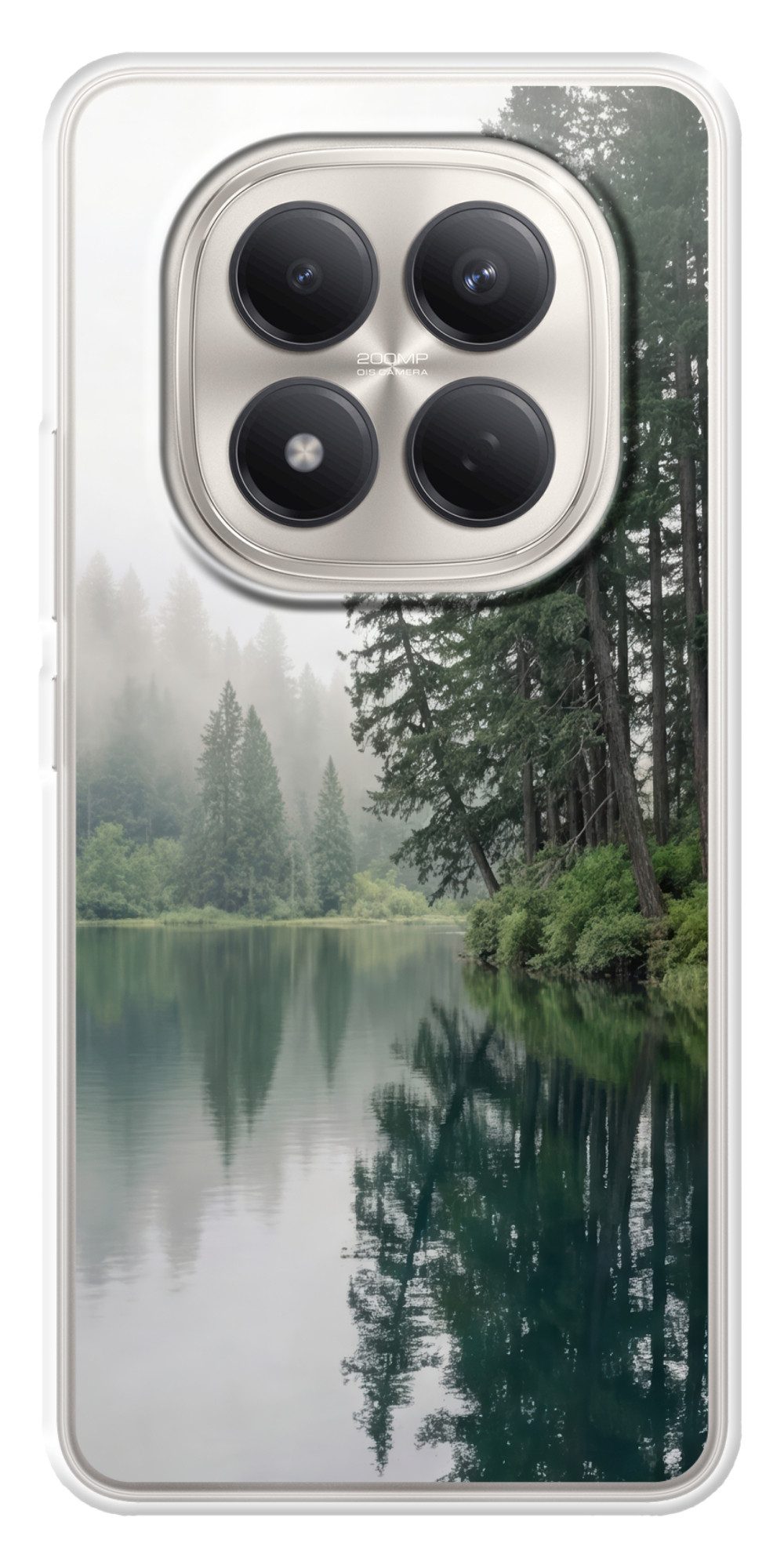 Handyhülle für Xiaomi Redmi Note 15 Pro 4G Berge - See - Wald