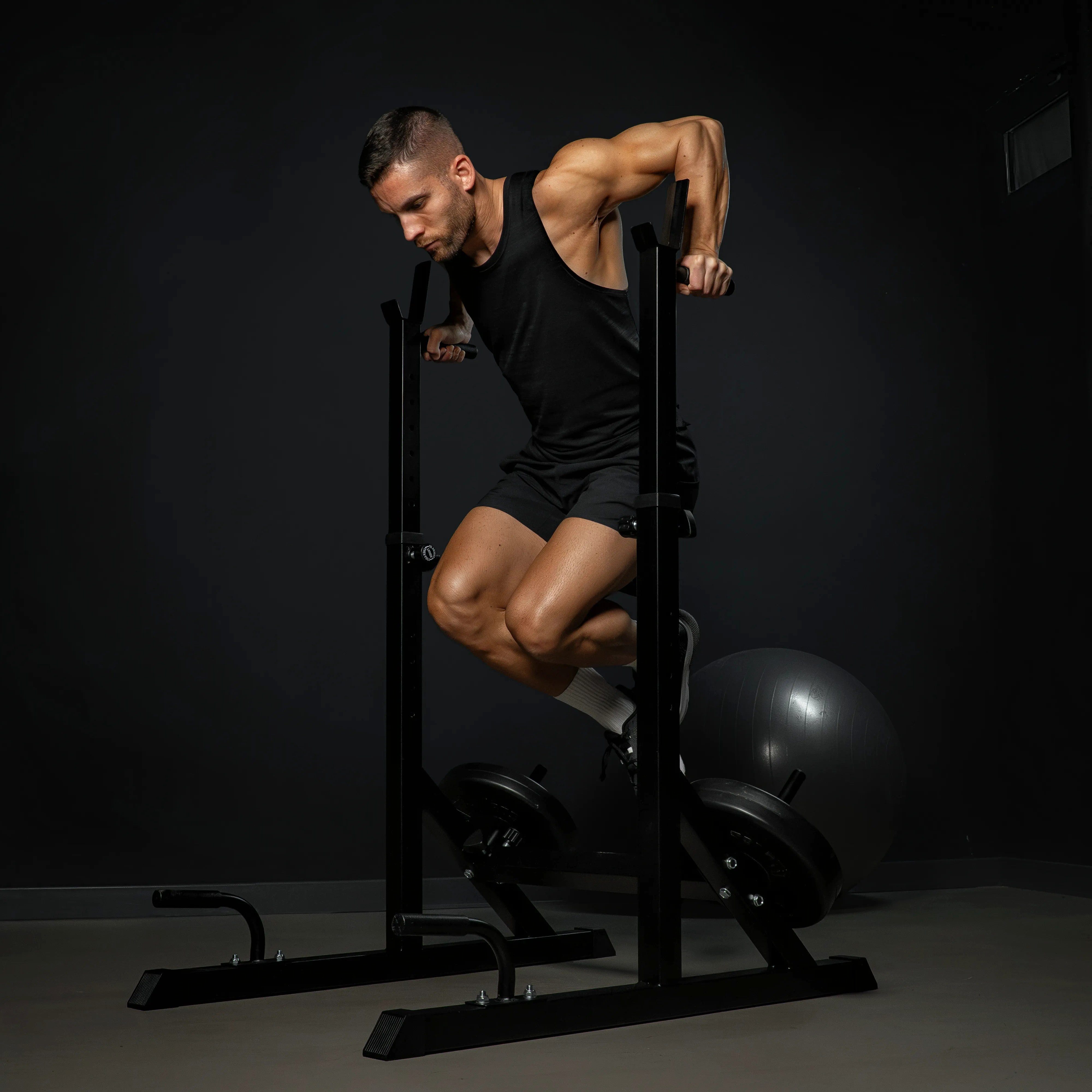 GORILLA SPORTS Squat Rack Squat Rack Advanced verstellbar, (1-tlg)