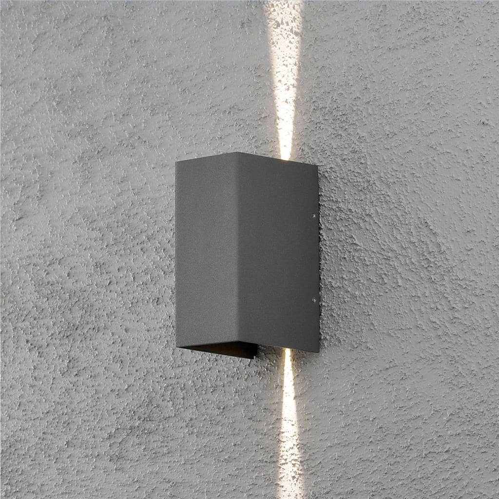 11x8x17 Cremona cm KONSTSMIDE LED-Wandleuchte Außen-Wandleuchte 2x3W