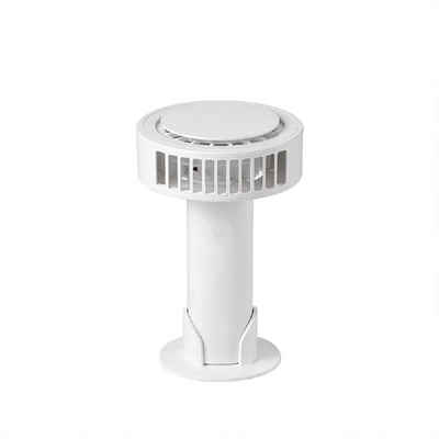 XO Handventilator Ventilator Lüfter tragbar MF75 mit Akku weiß