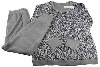 Esprit Pyjama Esprit Damen Schlafanzug Pyjama Gr. 40 Grau Neu