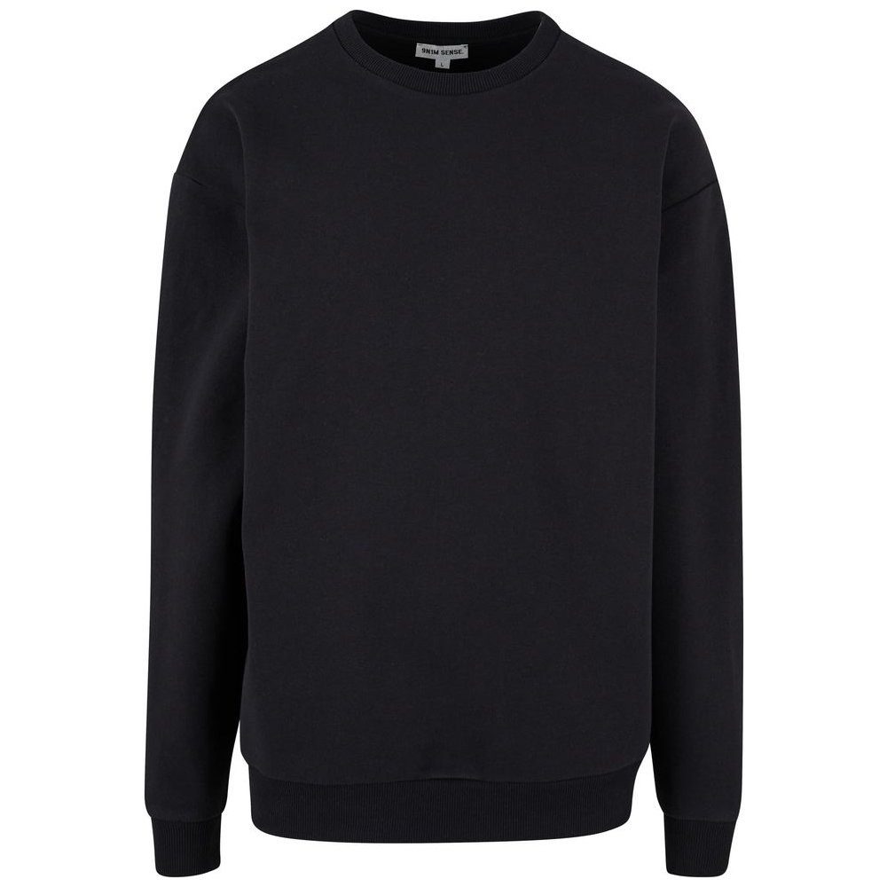 9N1M SENSE Rundhalspullover Sense Blank Sweater