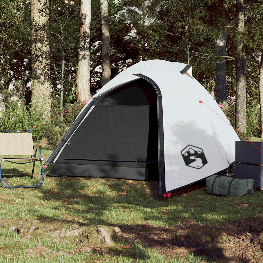 vidaXL Kuppelzelt Kuppel-Campingzelt 2 Personen Weiß günstig online kaufen