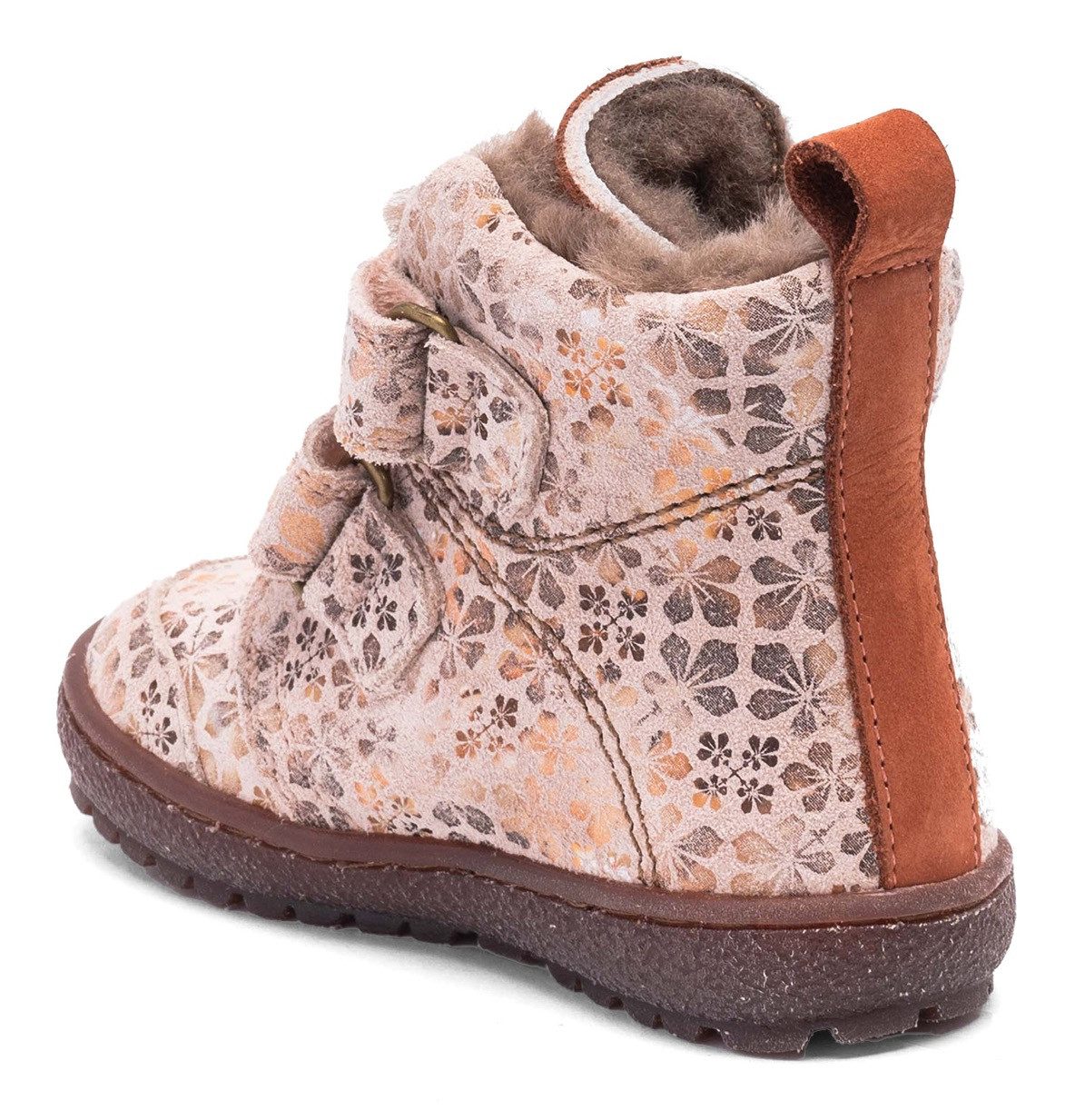 Bisgaard storm lamb Lauflernschuh Babyschuh mit Lammfell, Größenschablone zum Download