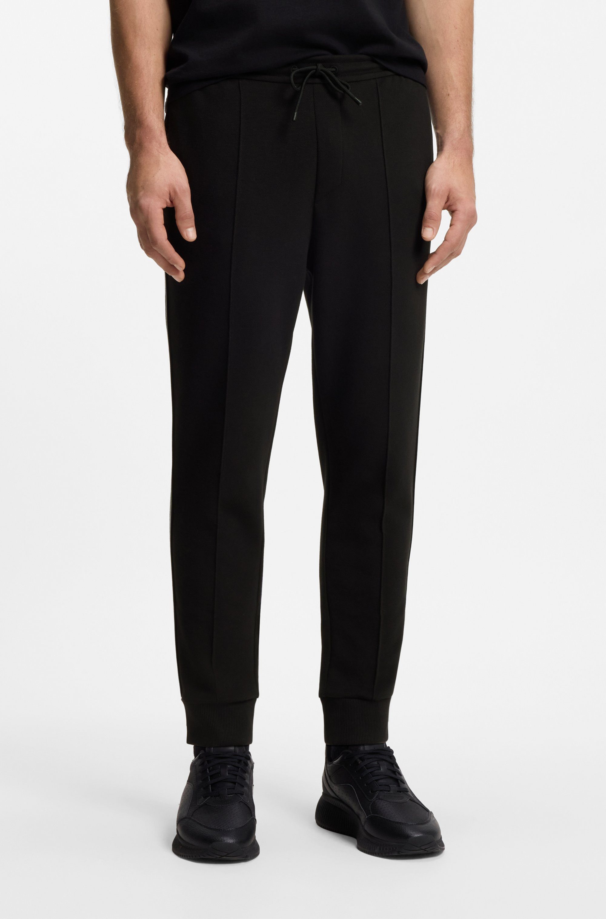 BOSS GREEN Jogginghose Hadiko mit seitlichen Kontraststreifen